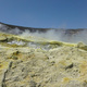 Fumarole na krawędzi krateru