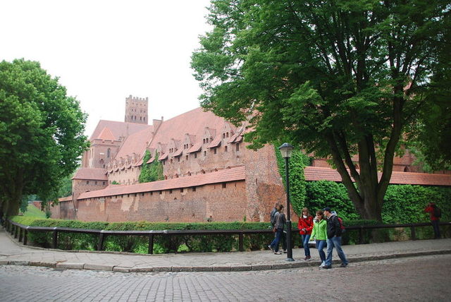 zamek w Malborku 