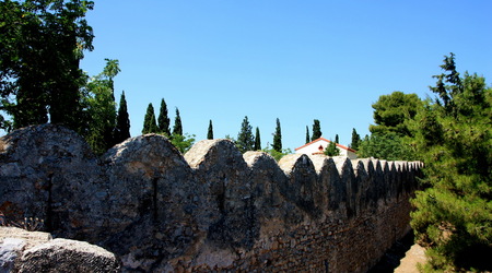 Chalkida- fragment murów