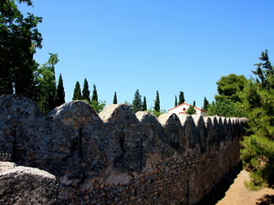 Chalkida- fragment murów