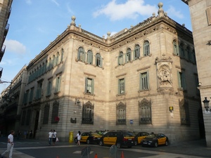 Na placu Sant Jaume