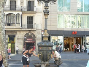 Studnia na La Rambla.