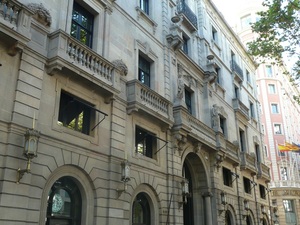 Architektura przy La Rambla 1