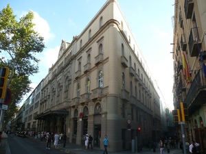 Architektura przy La Rambla 7