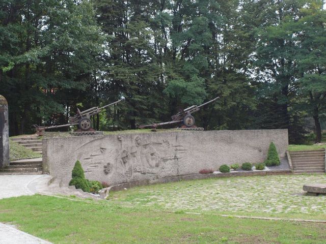 Fort Wędrowiec -  armaty
