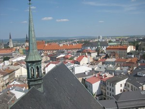 Olomouc - widok z wieży 