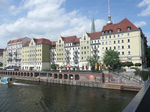 Nikolaiviertel od strony rzeki 1