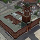 Rothes Rathaus widziany w Google Earth