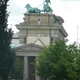 Brama Brandenburska od strony Reichstagu