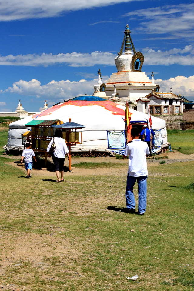 mongolscy turyści