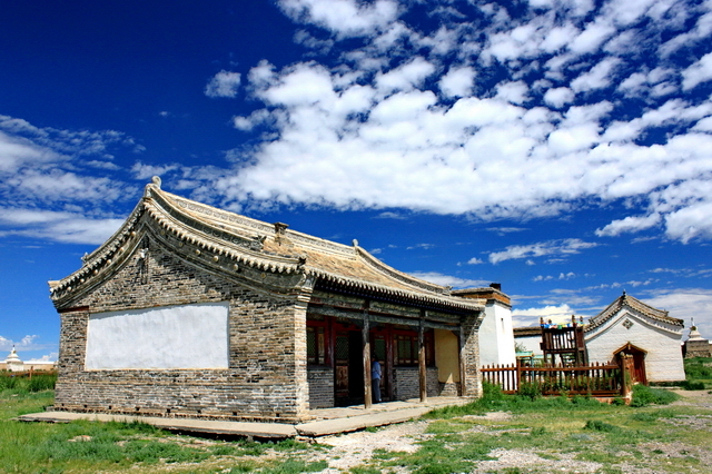 budynek klasztoru Erdene Dzuu