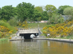 Falkirk Wheel - droga kanałami
