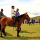 Mongołowie na koniach
