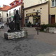 rycerz przy byłej bramie krakowskiej