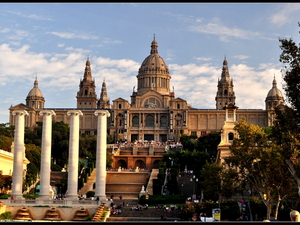 Wzgórze Montjuic- Palau Nacional