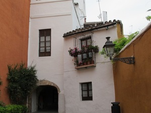 Sevilla - uliczki na kolorowo