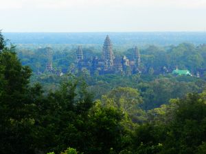 Angor Wat z lotu ptaka