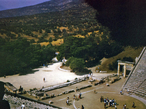 amfiteatr w Epidauros
