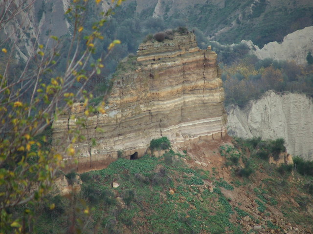 Civita di Bagnoregio - widok na dolinę