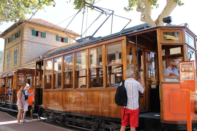 Zabytkowy tramwaj w Soller