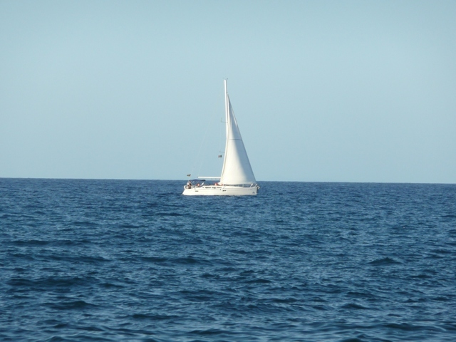 Jacht na Morzu Tyreńskim