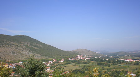 Panorama z wzgórza
