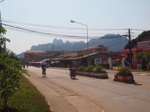 Ulice Vang Vieng