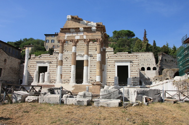 Brescia - ruiny kapitolu 