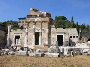 Brescia - ruiny kapitolu 