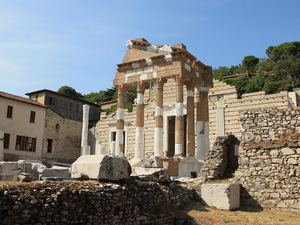 Brescia - ruiny kapitolu 