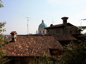Brescia - na dachu