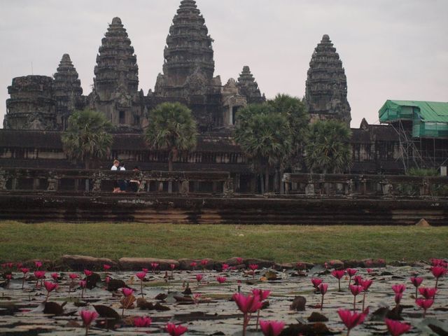 Angkor Wat o wschodzie