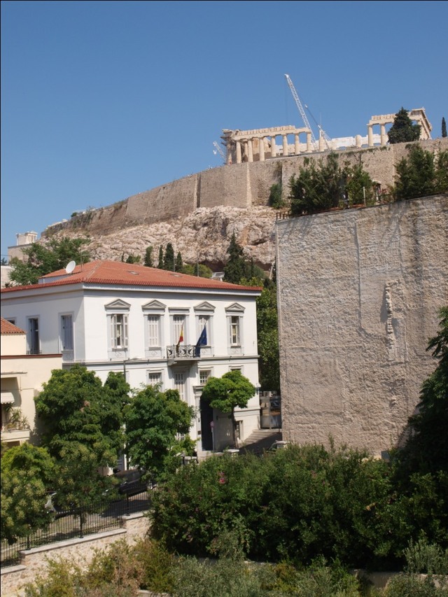 Ateny, widok na Akropol