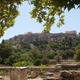 Ateny, widok na wzgórze Akropolu
