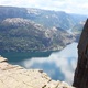 Preikestolen - Widok z klifu