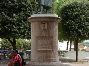 Suvereto - pomnik żołnierza