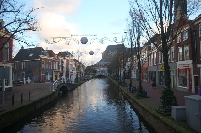 Delft - spacer między kanałami