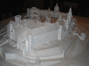 Wawelski Akropolis - makieta