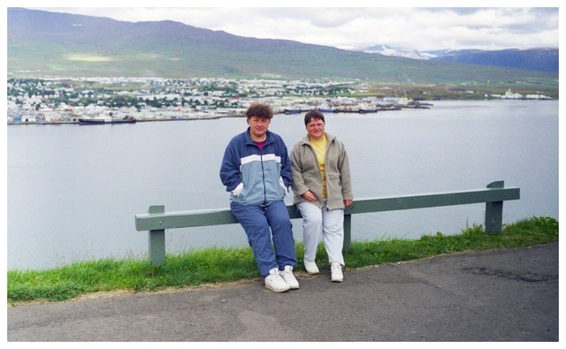 widok na Akureyri