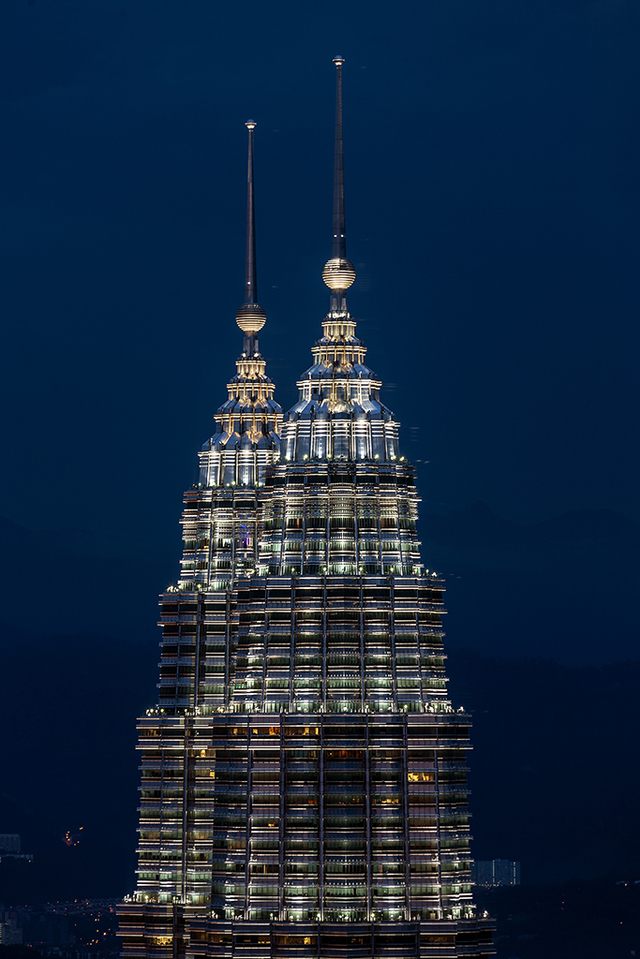 Widok na Petronas Towers