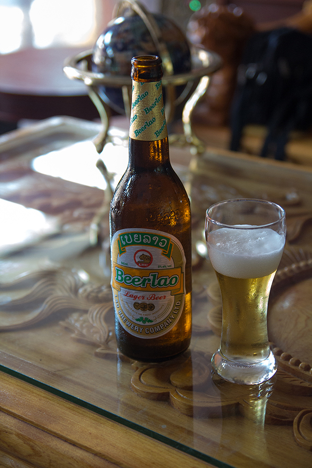 Słynne laotańskie piwo