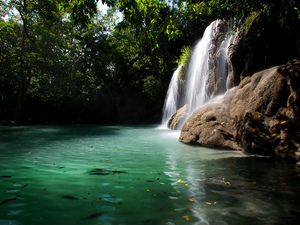 Wodospady Erawan