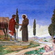 Fresk w Korytarzu Stygmatów