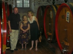 W winnicy pod Montalcino