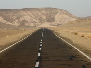 Droga przez pustynię 