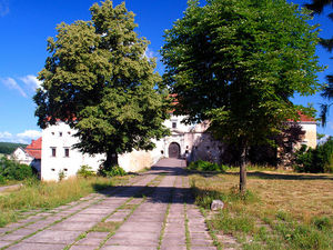 Zamek w Świrżu k.Lwowa.