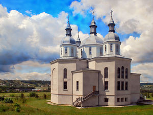 Współczesna cerkiew na Ukrainie.