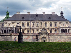 Podhorce.Pałac Koniecpolskich.
