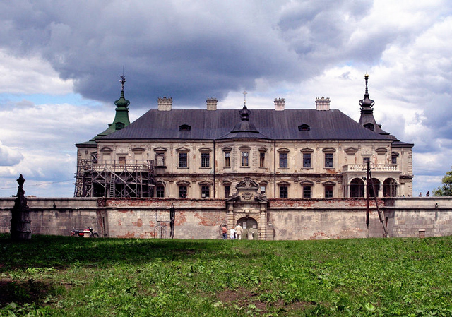 Pałac w Podhorcach."Palazzo in fortezza".