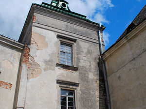 Budynek bramny zamku w Olesku.